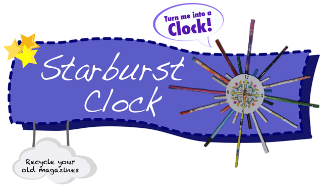Starburst Clock