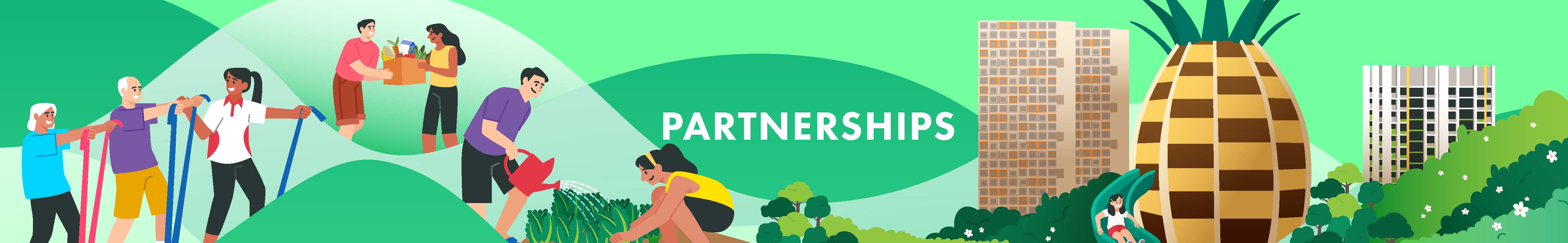 Web banner for HDB Community Day 2025 – Partnerships