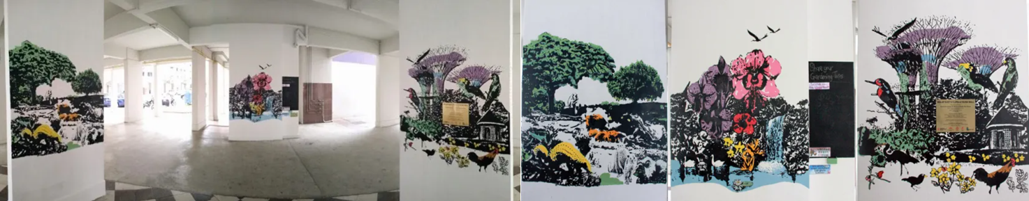 Community Participatory Projects Flora and Fauna Wall