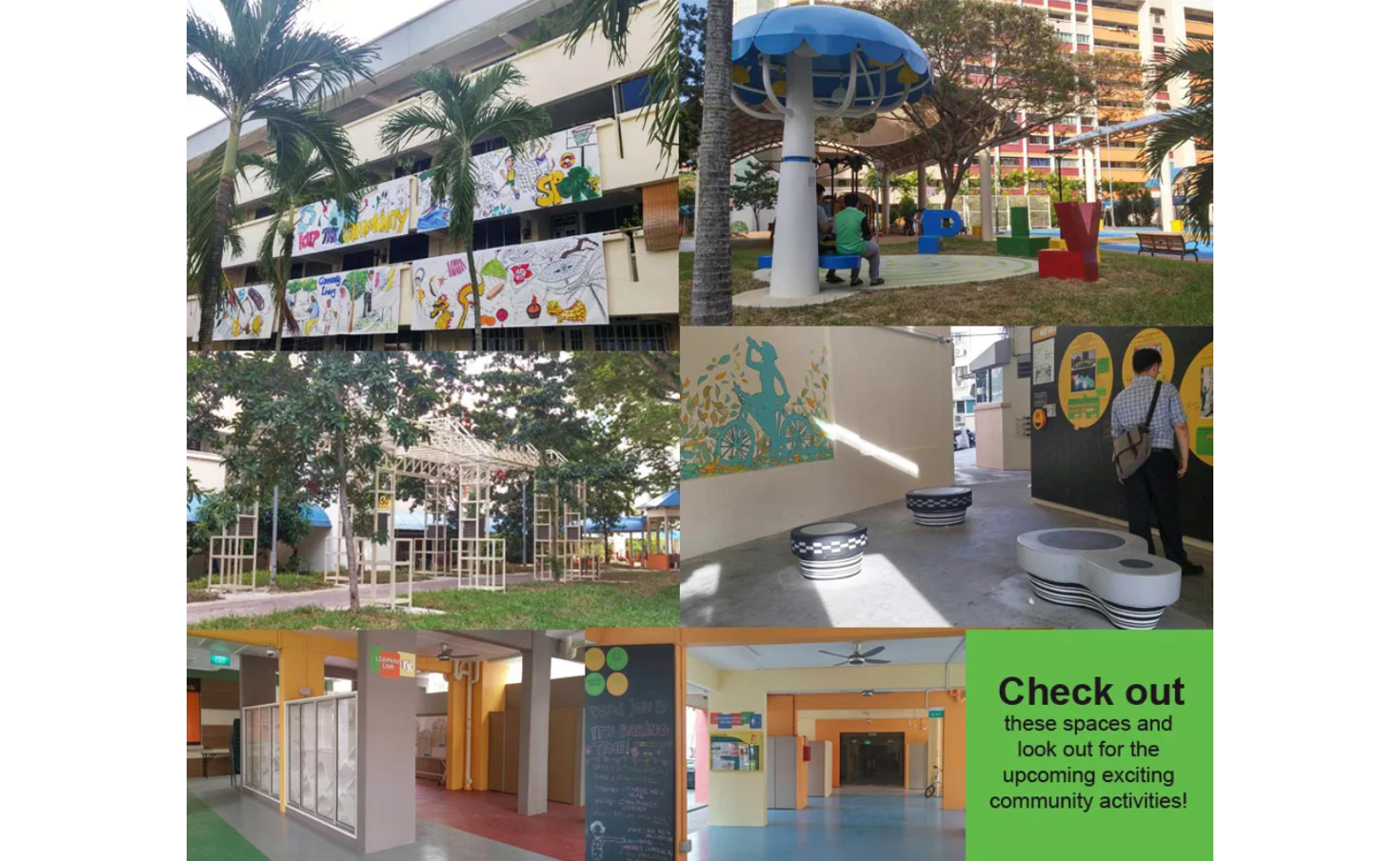 Check out these spaces!