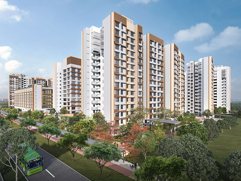 Map of Chencharu Grove Project to be Offered in October 2025 BTO launch