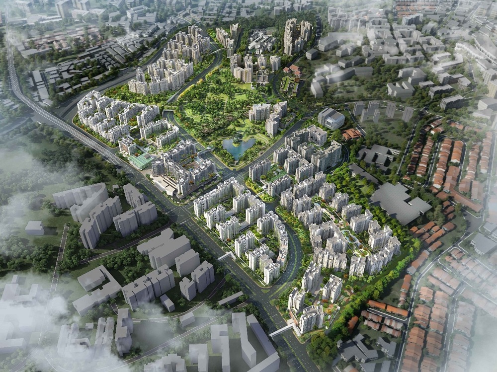 Overview of the Bidadari Estate Masterplan