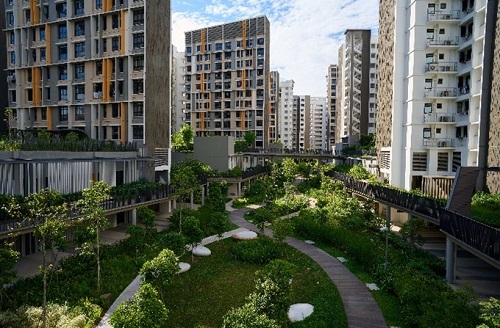 Bidadari is a tranquil urban oasis where homes and facilities are situated in a garden-like setting