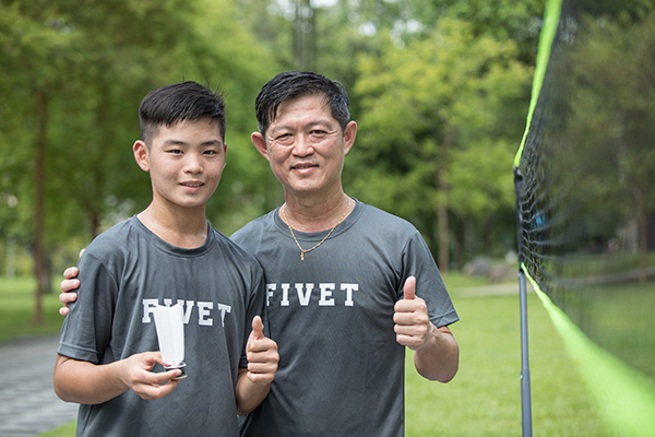 Father-and-son chapteh duo, Jim and Joven