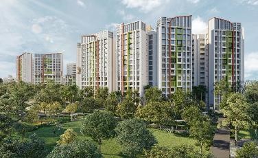 Green spaces within Parc Residences