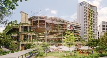 Inspired by the surrounding greenery