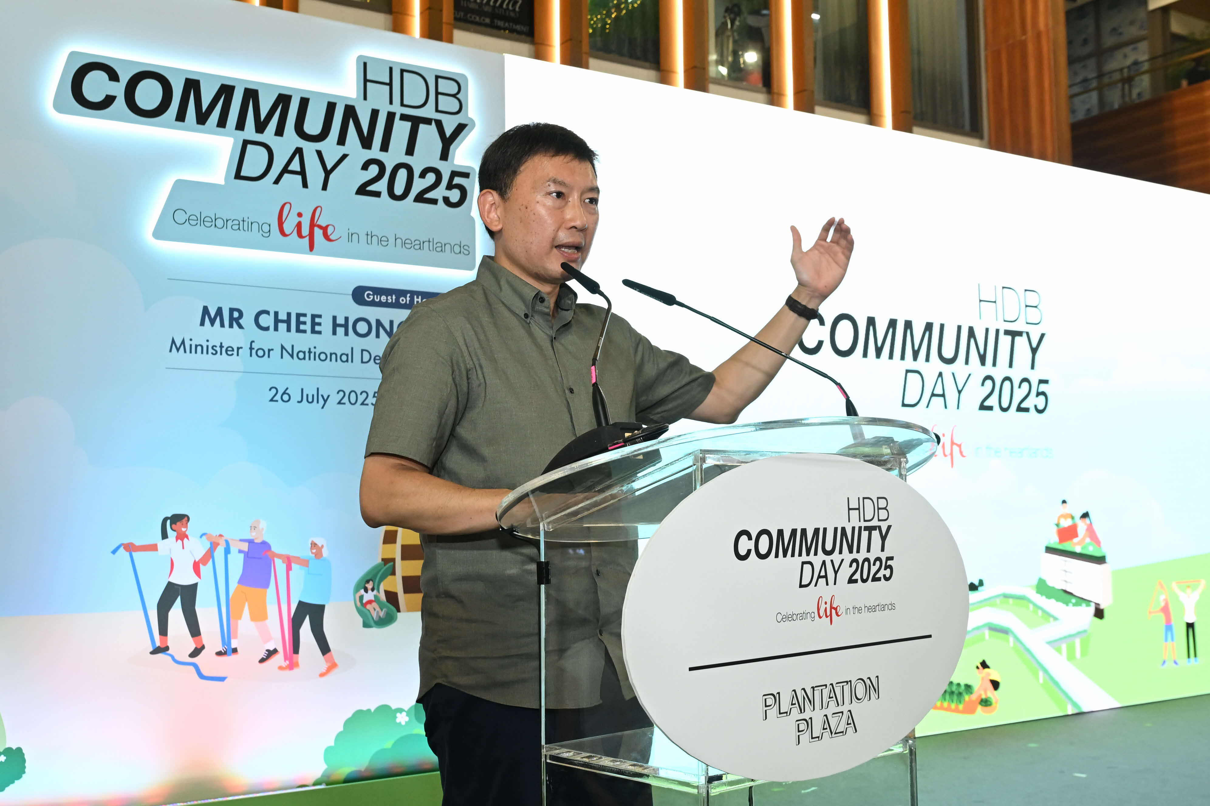 Opening Address by Minister for National Development, Mr Chee Hong Tat 