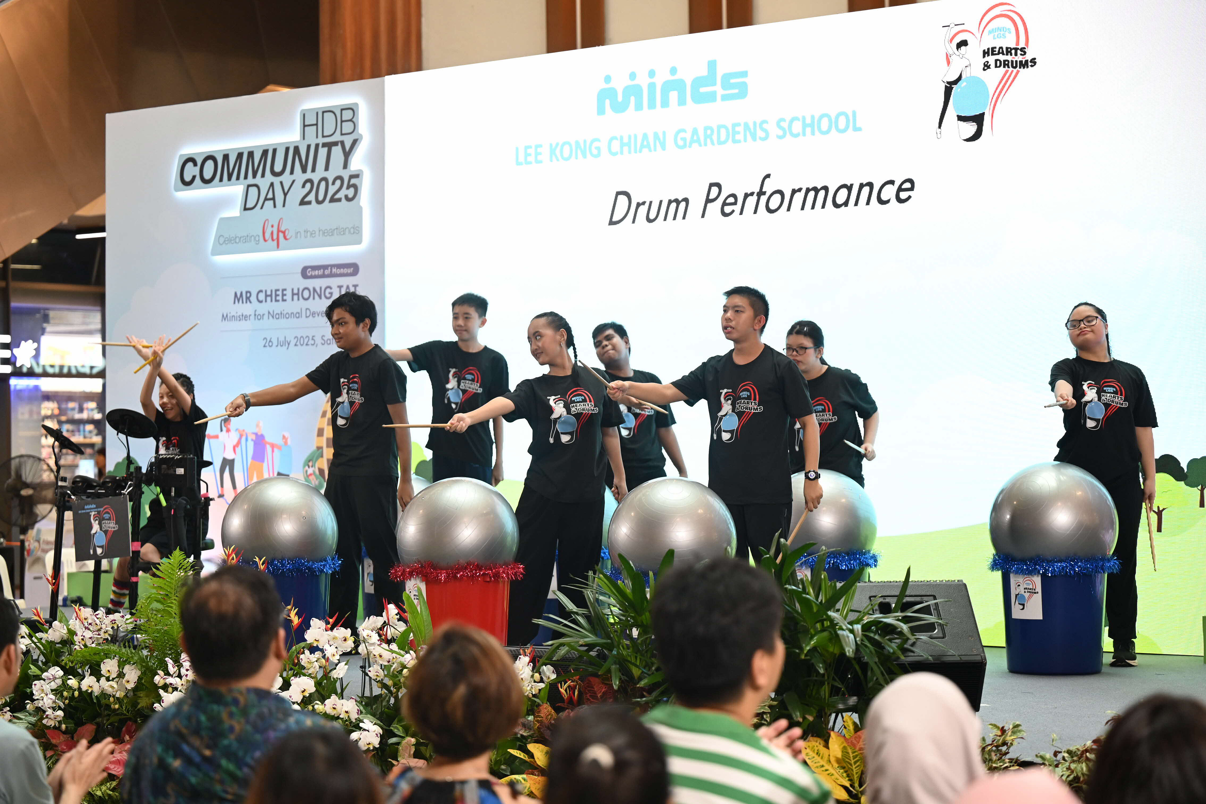 Stage Performance by MINDS Lee Kong Chian Gardens School 