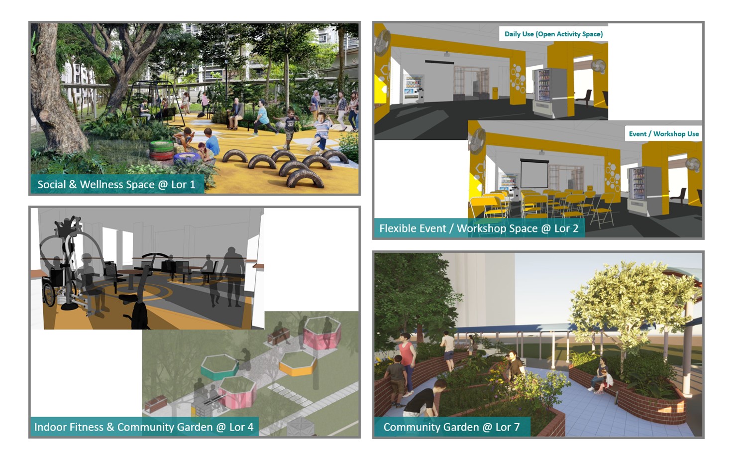 Design proposals for social nodes