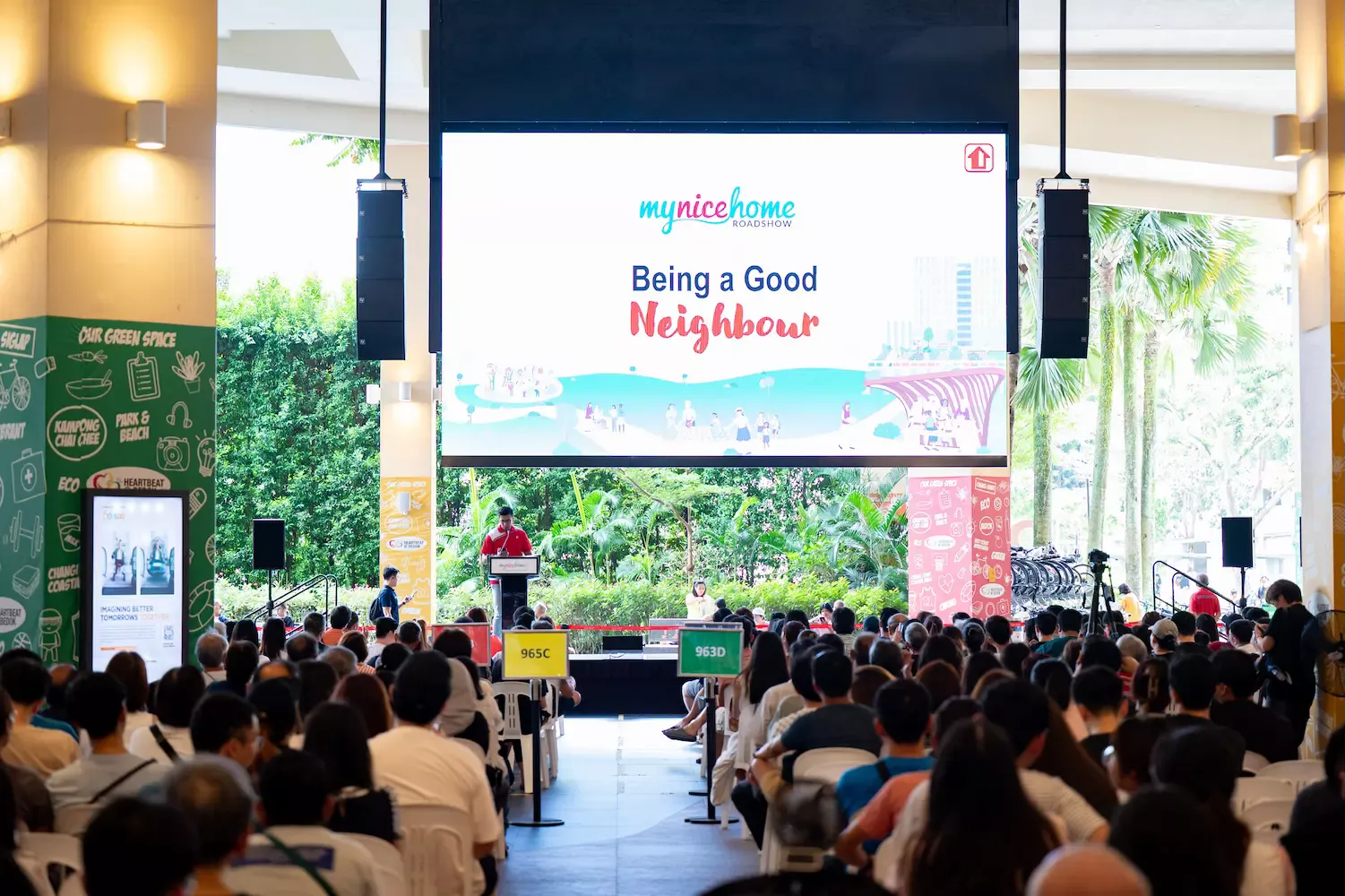 MyNiceHome roadshows introduce residents to the amenities in their neighbourhood and allow them to interact with neighbours.