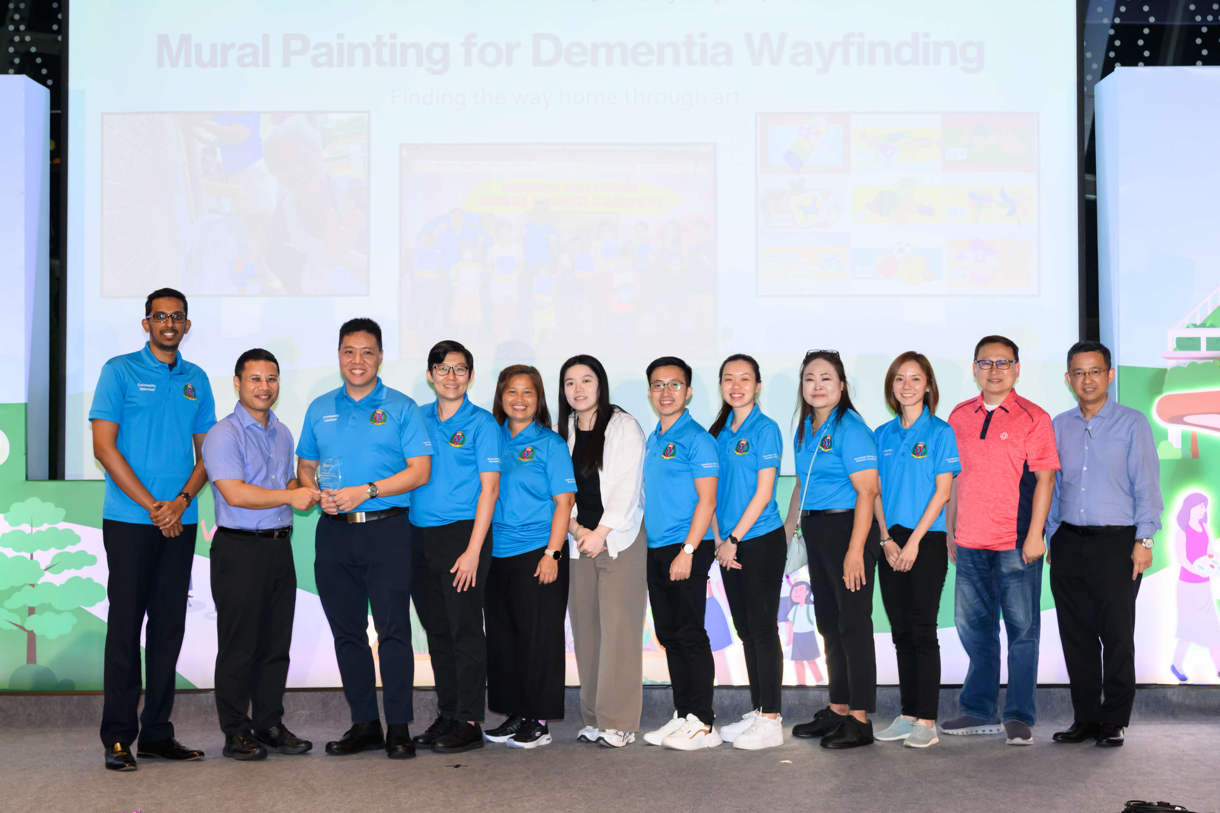 Mural Painting for Dementia Wayfinding – Recipient of the Lively Places Challenge 2023 (Building Projects)