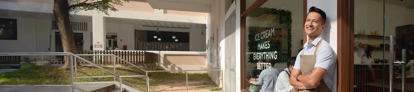 Shops and offices banner