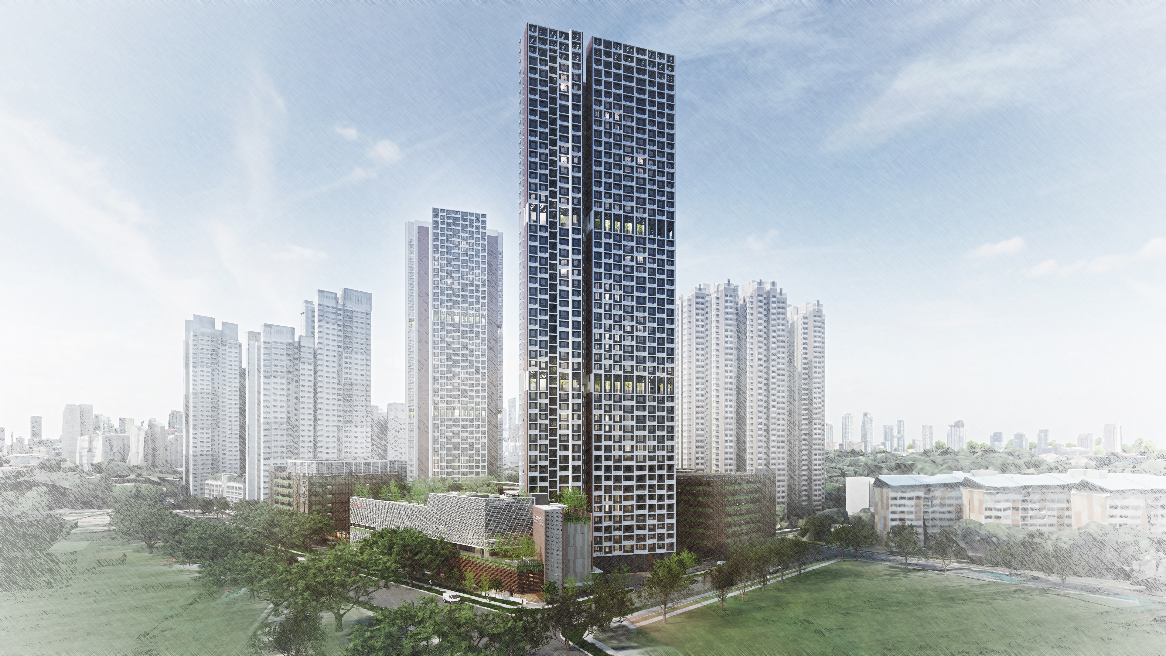 Tanglin Halt Courtyard Image