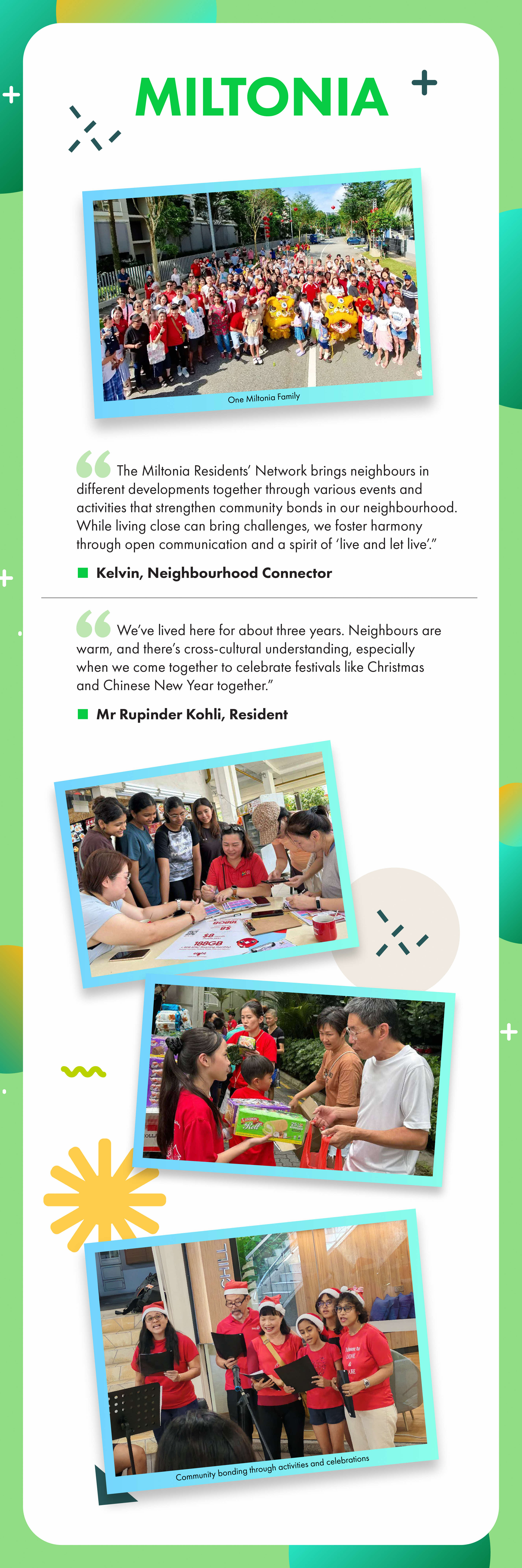 Infographic on the Miltonia community