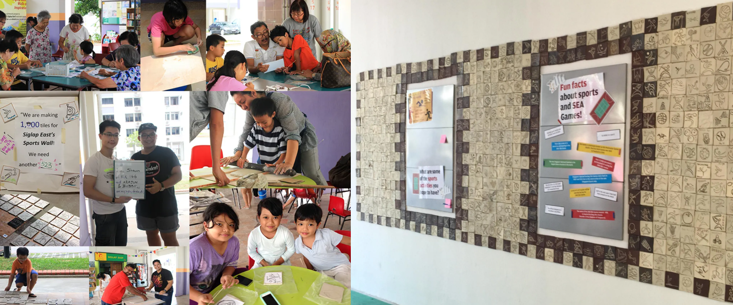 Community Participatory Projects - Sports Wall