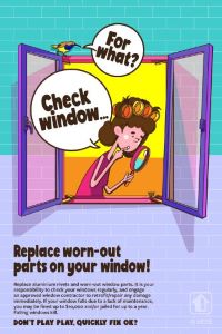 Check your windows periodically