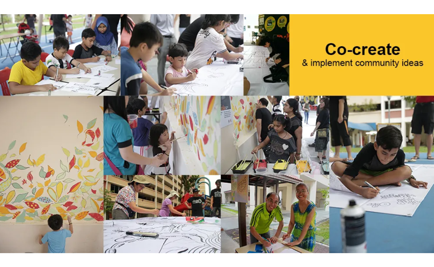 Hello Neighbour, co-create & implement community ideas