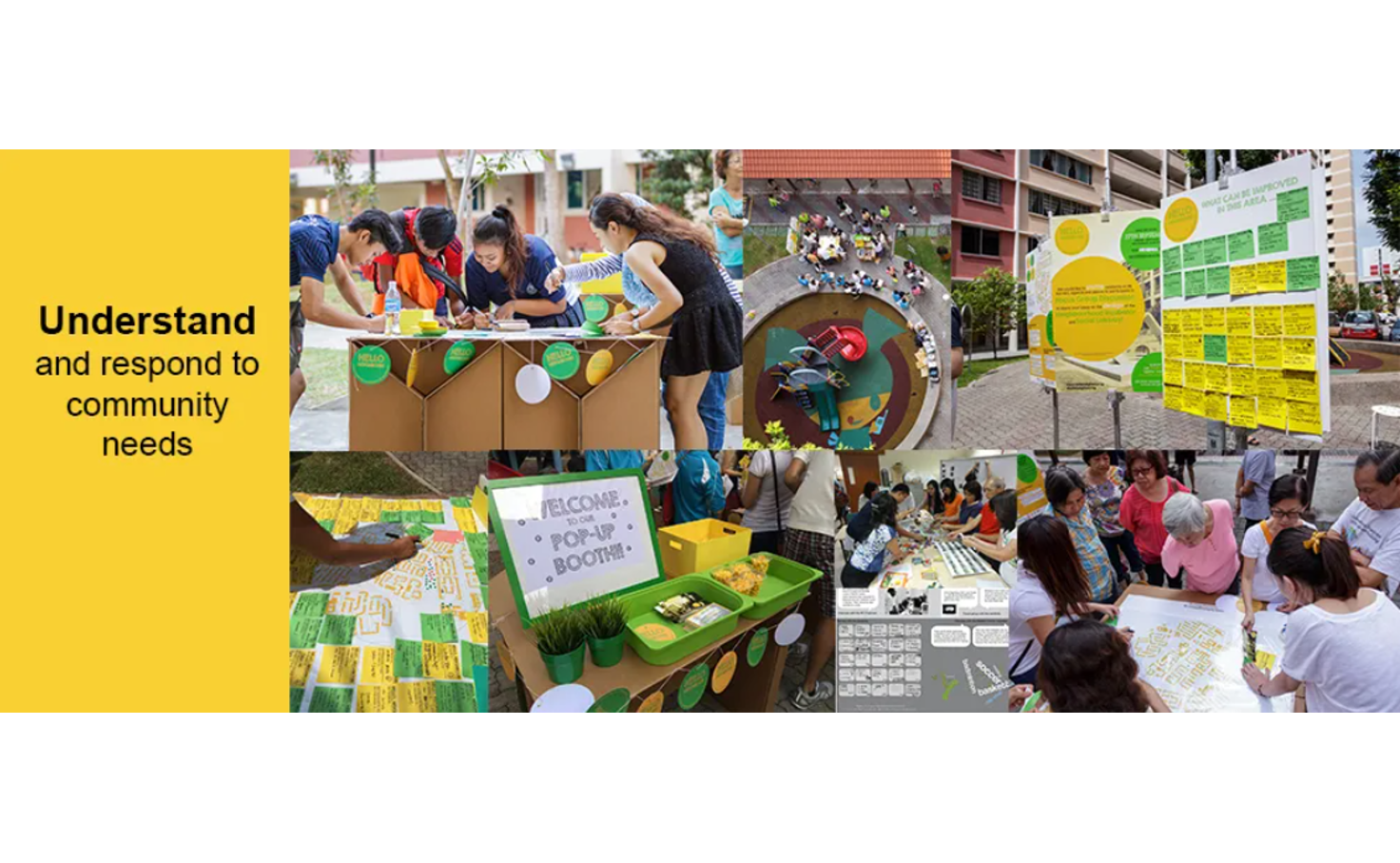 Hello Neighbour, understand and respond to community needs