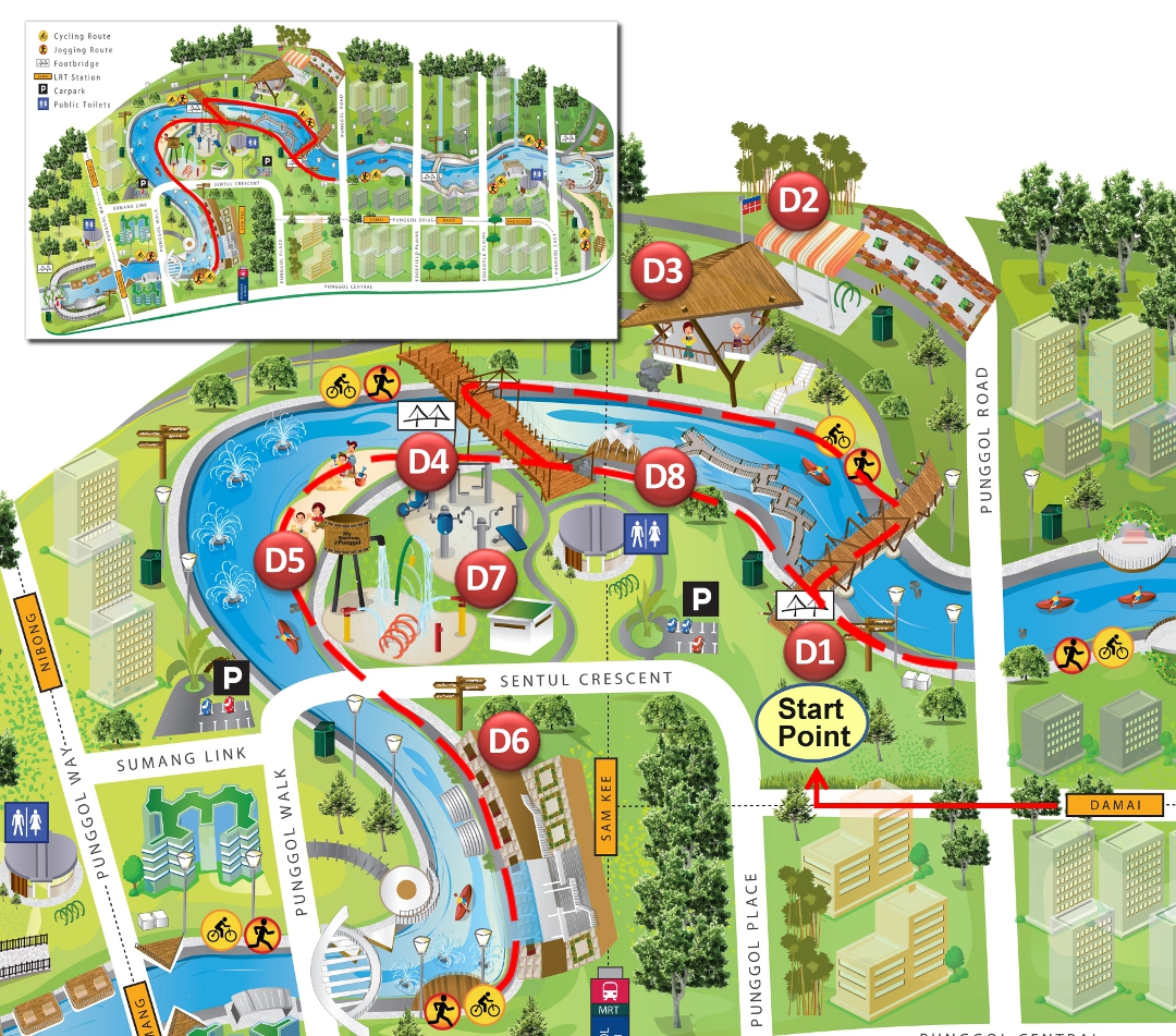 Punggol Eco-Town Discovery Route