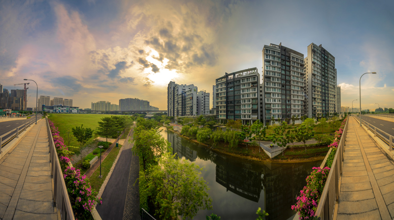 Punggol was developed as Singapore’s first Eco-Town with iconic waterfront housing districts