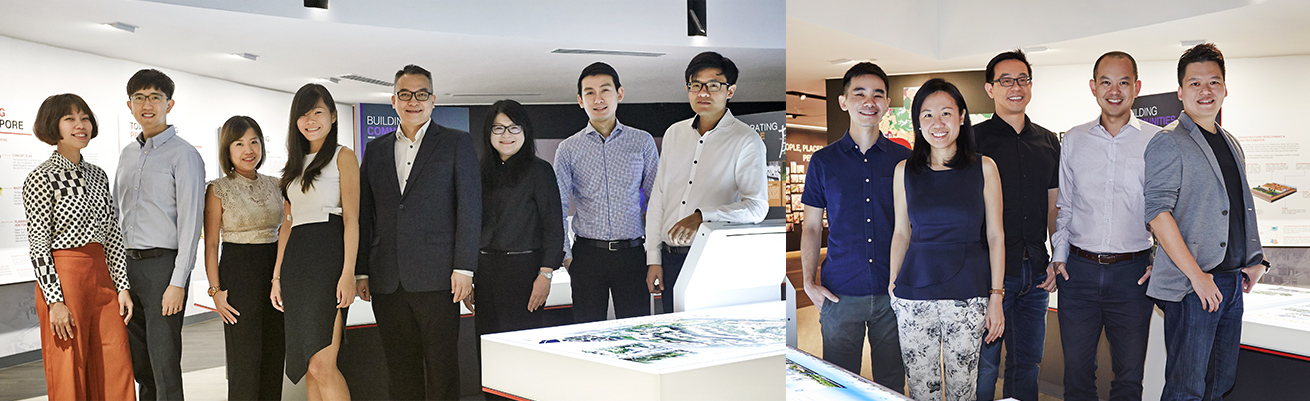 The HDB Town Design Guide is a joint effort between the Research & Planning Group and the Development & Procurement Group.