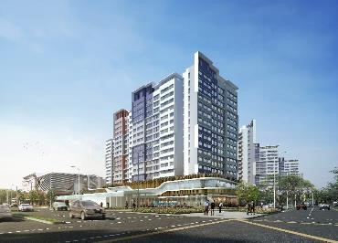 Front view of Bedok South Horizon