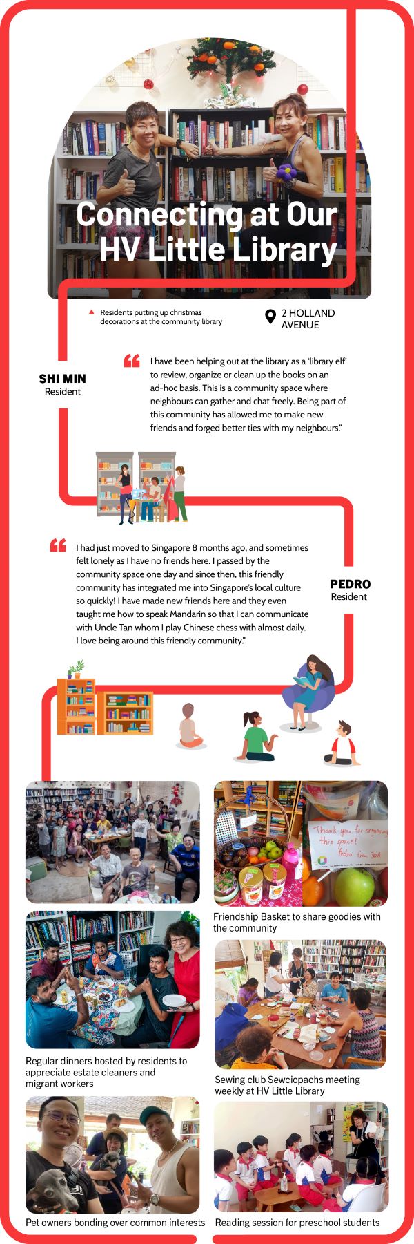 Singapore’s Friendly Neighbourhood Award 2023, Connecting at Our HV Little Library