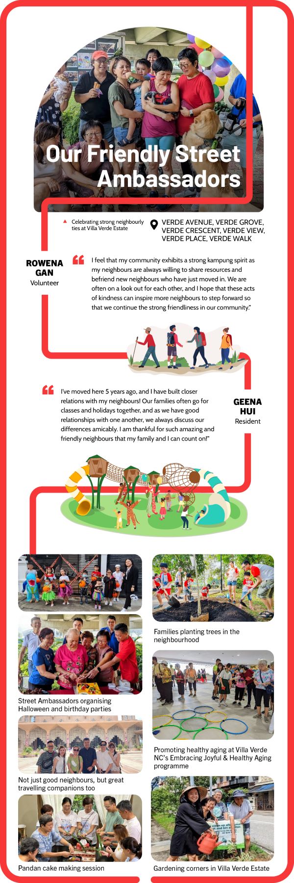 Singapore’s Friendly Neighbourhood Award 2023, Our Friendly Street Ambassadors