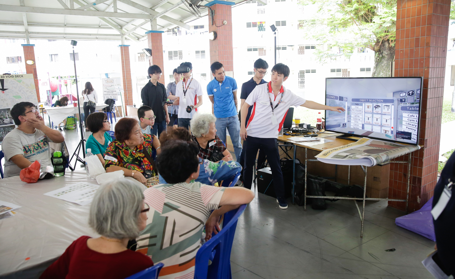 Physical design workshops with residents 