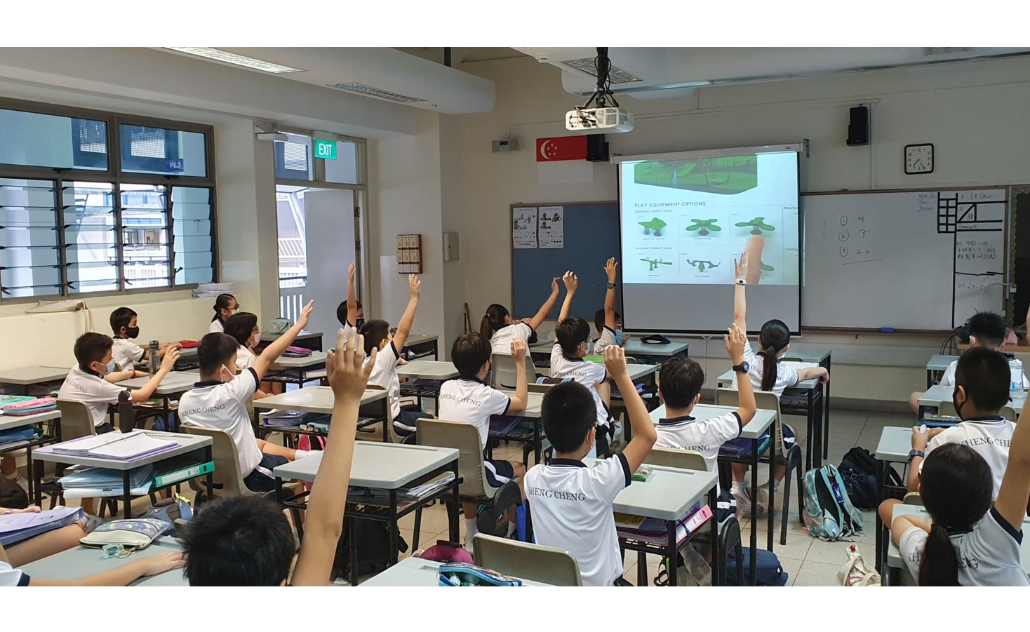 Build-A-Playground engagements with primary schools