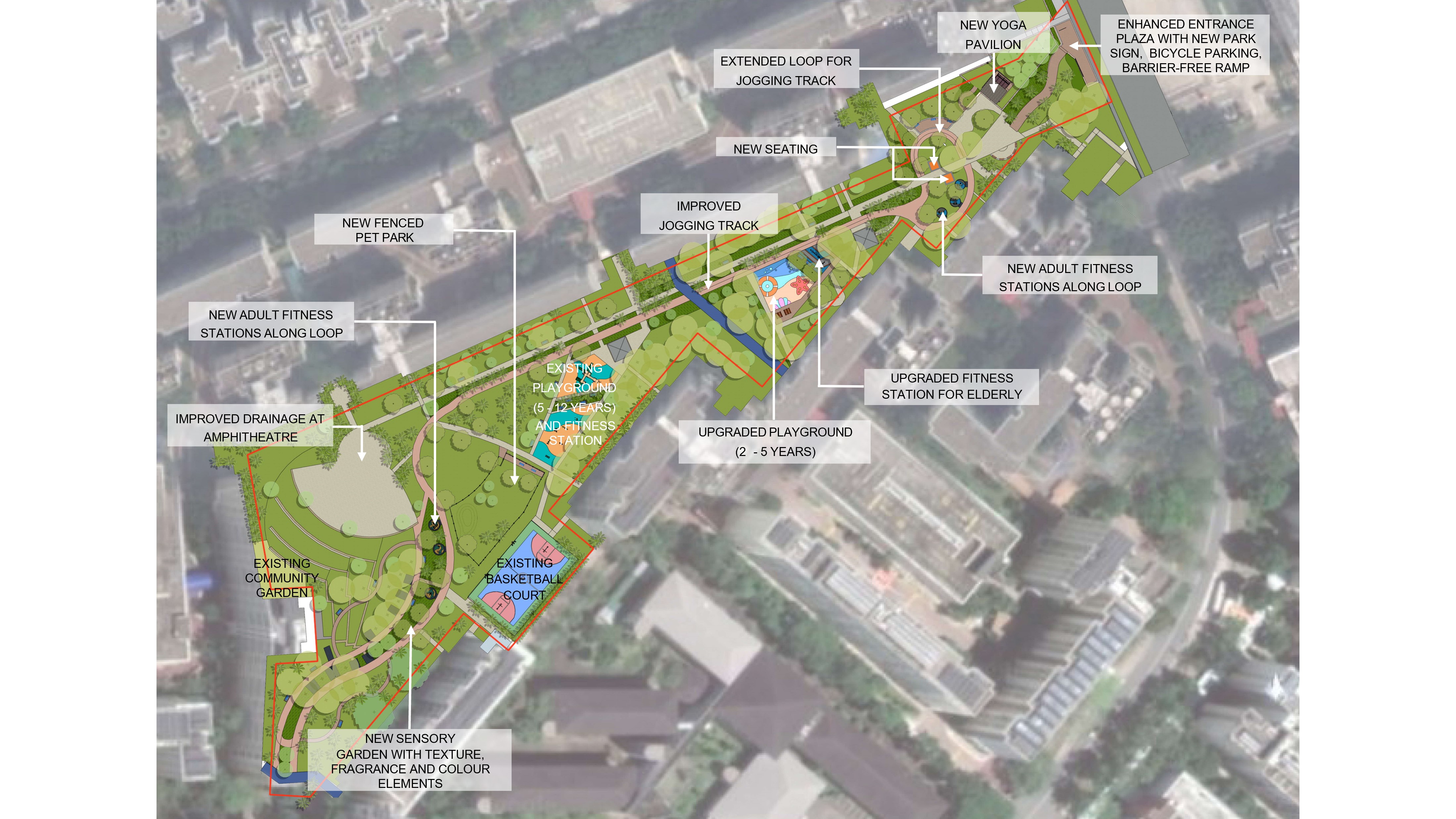 Improvement works for Woodlands Admiral Garden