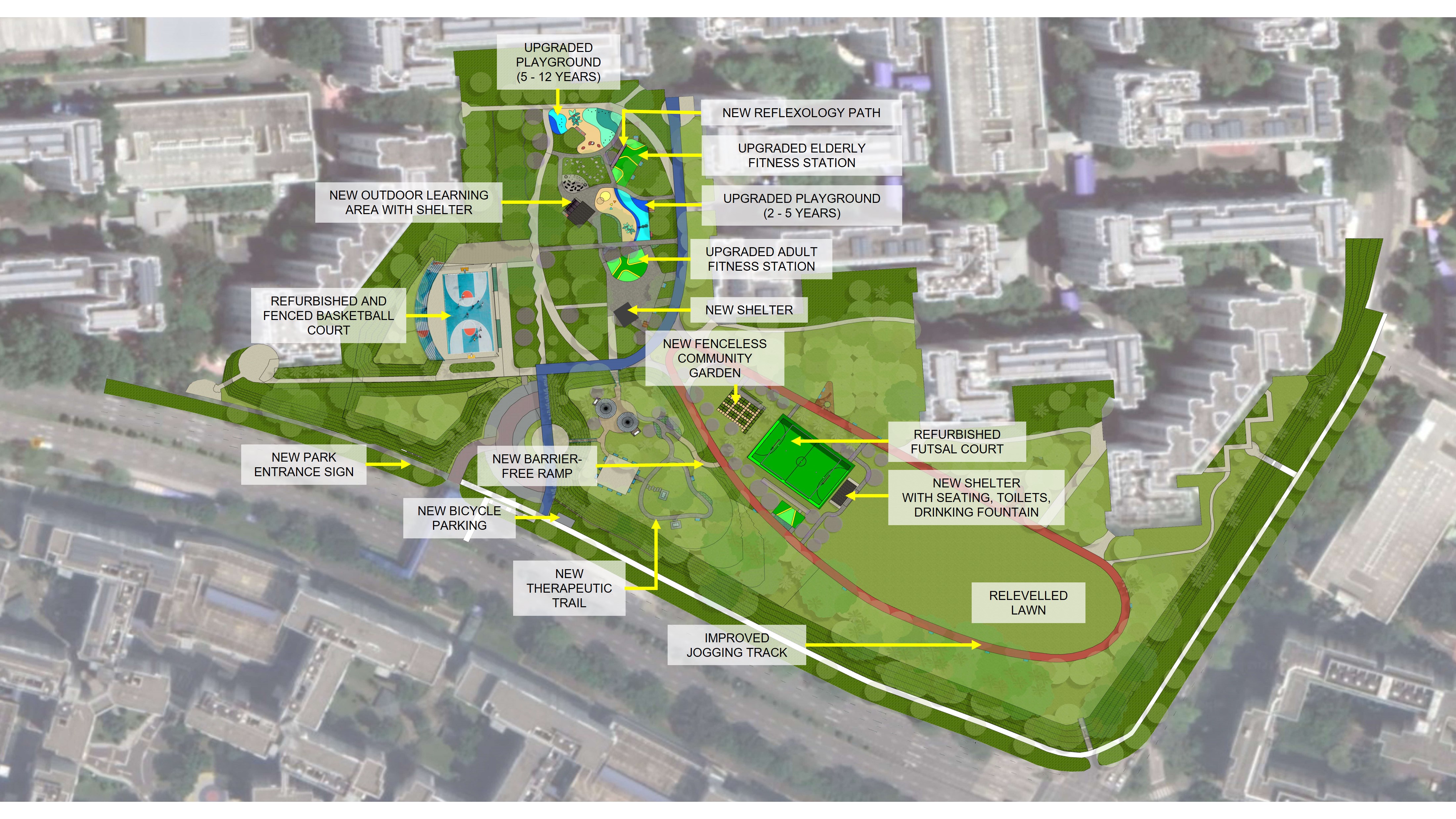 Improvement works for Mandai Tekong Park