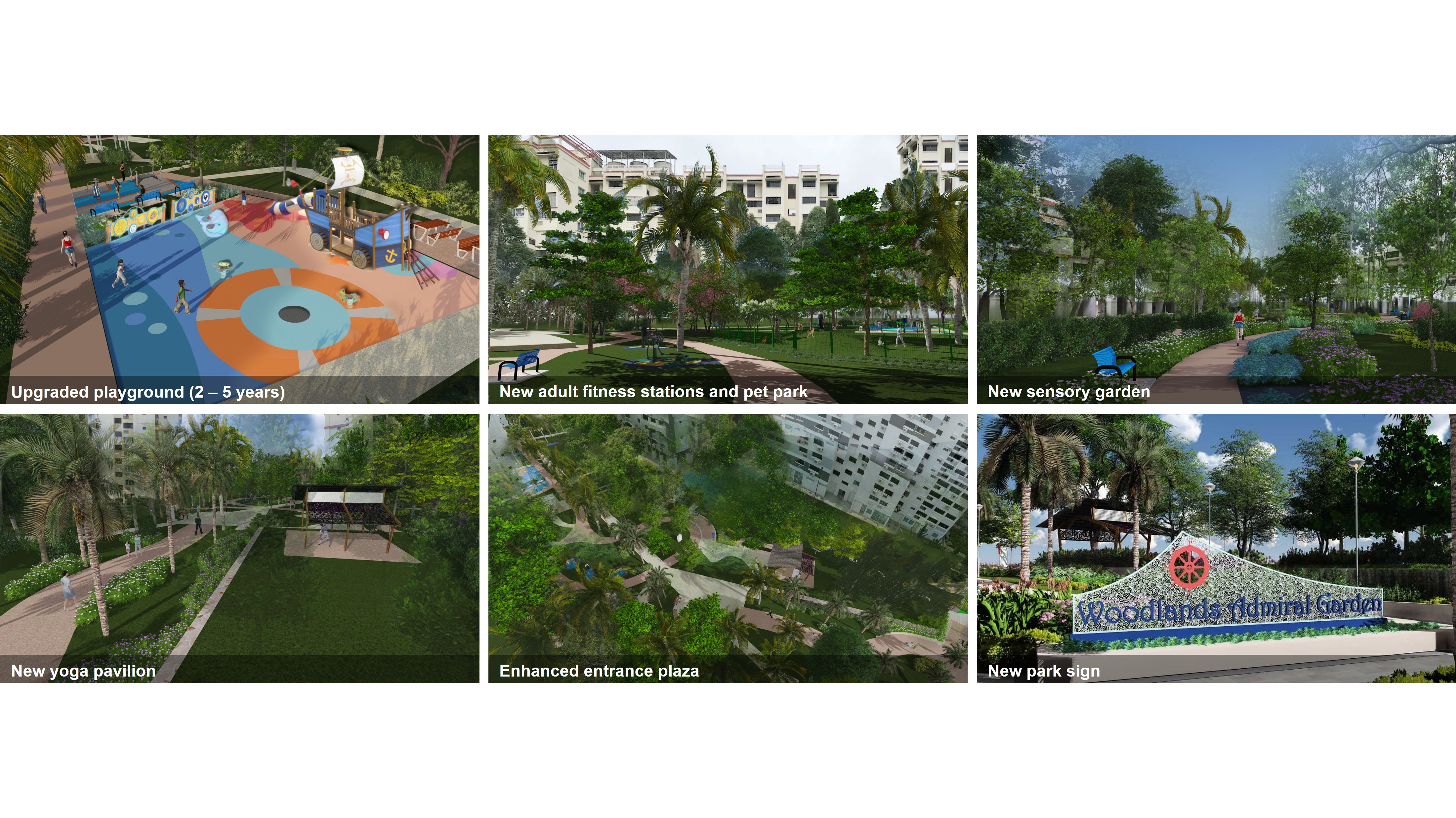 Improvement works for Woodlands Admiral Garden