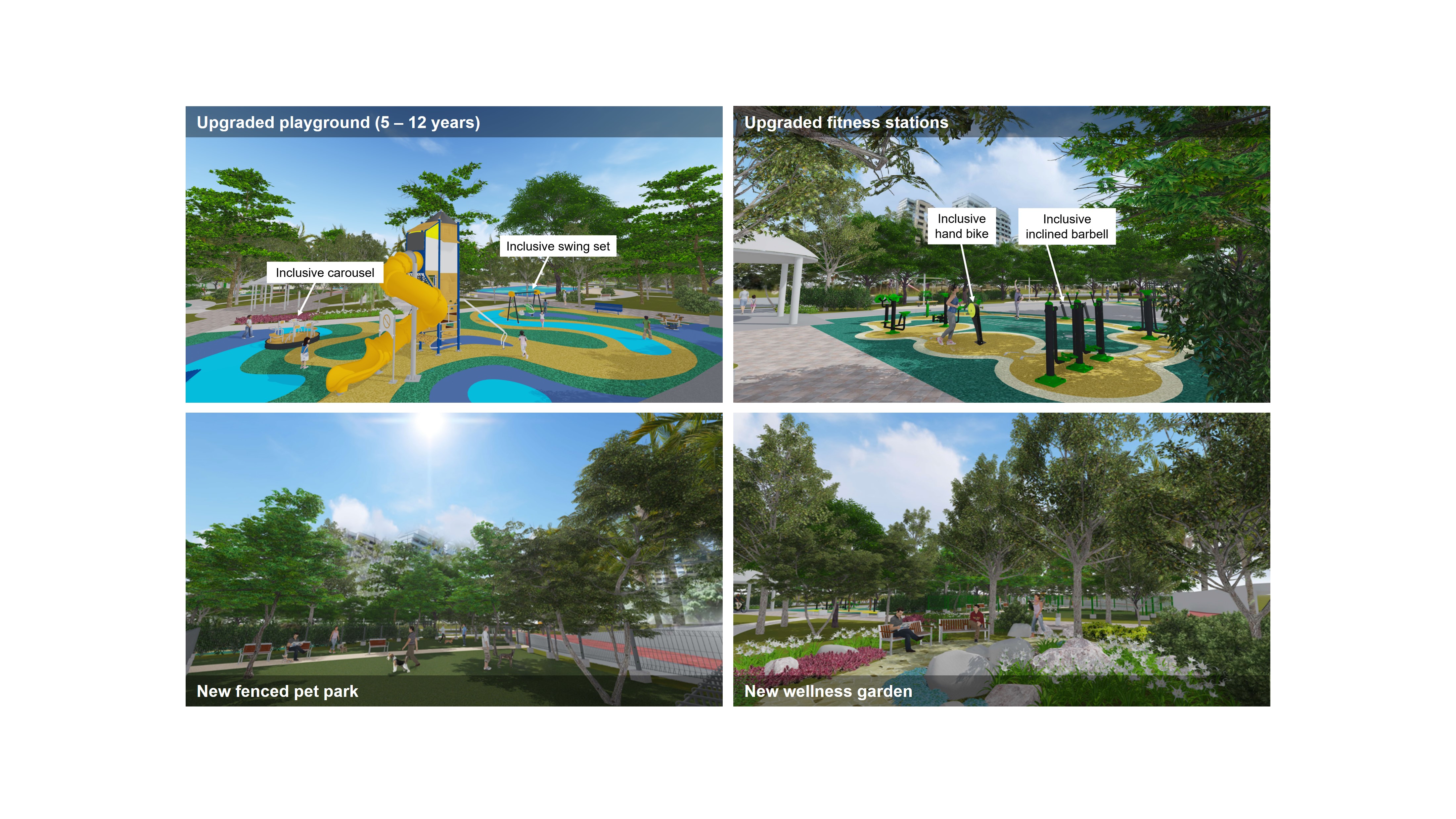 Improvement works for Woodlands Crescent Park