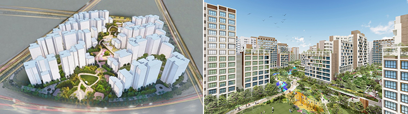 Artist illustration flanked by Garden Vale and Garden Vines